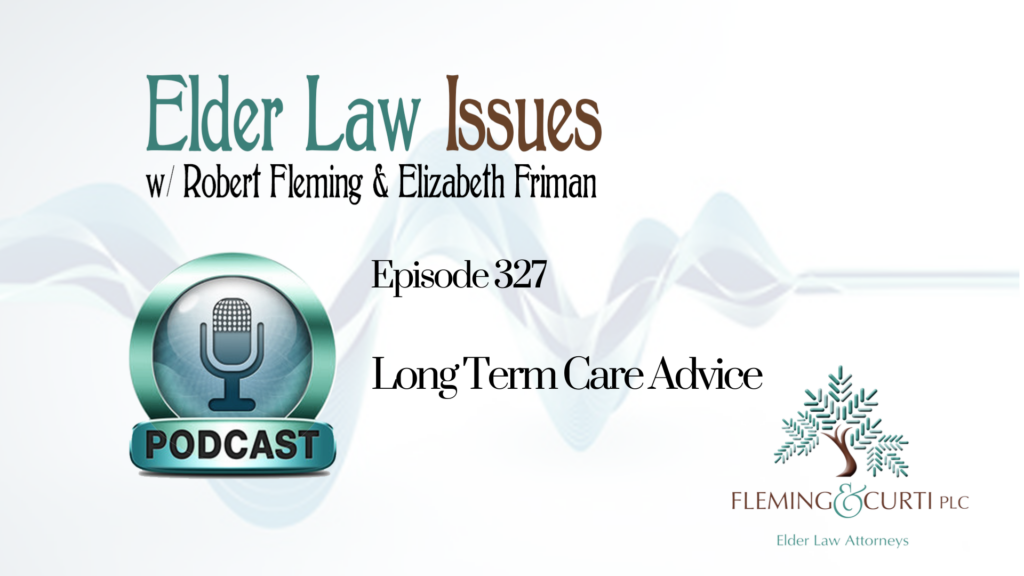 Long term care advice